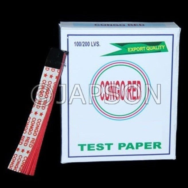 Congo Red Paper - Packs & Rolls Congo Red Paper - Packs & Rolls